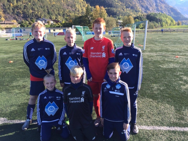 Liverpool Fotballskole på Åndalsnes.